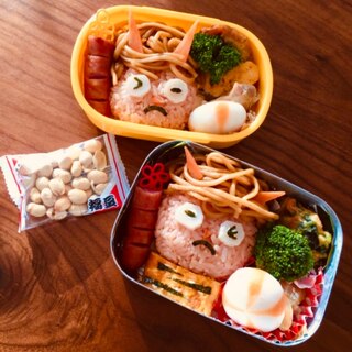 キャラ弁＊節分！鬼弁当